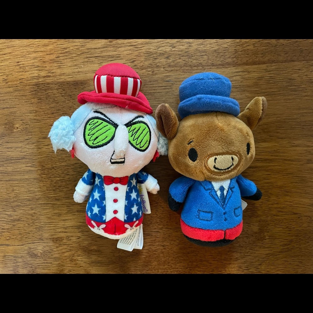 Hallmark Itty Bittys Democrat and Maxine